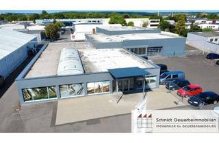 Gewerbeimmobilie kaufen in 97526 Sennfeld, Vielseitiges Gebäude mit Hallen, Showroom und Büroflächen