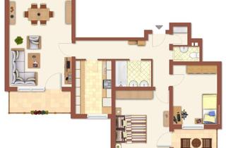 Wohnung kaufen in 97076 Lengfeld, Gepflegte 3-Zimmer-Wohnung mit zwei Balkonen und TG-Stellplatz!