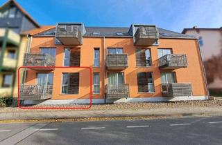 Wohnung kaufen in 17192 Waren, 50 m bis zur Müritz! – wertig ausgestattete 2-Raumwohnung mit Südbalkon und Carportstellplatz im Inn