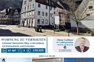 Wohnung kaufen in 75305 Neuenbürg, Maisonette-Wohnung, 4 Zimmer, ca. 87 m² Wohnfl., mitten am Dorfplatz von Neuenbürg!