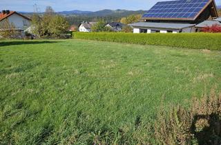 Grundstück zu kaufen in 94481 Grafenau, Bauplatz mit Panoramablick – 1000 m² – Nationalpark Bayerischer Wald