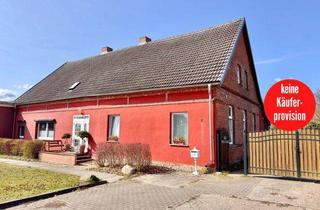 Einfamilienhaus kaufen in 17392 Spantekow, HORN IMMOBILIEN ++ Einfamilienhaus mit Einliegerwohnung in Spantekow, ruhige Lage