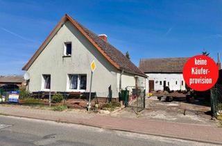 Haus kaufen in 17309 Fahrenwalde, HORN IMMOBILIEN++ Einfamiliehaus mit Nebengebäude in Fahrenwalde, nur 9 km bis Pasewalk