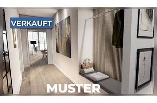 Wohnung kaufen in 46325 Borken, Borken - Junges Wohnen! Moderne Neubau-Eigentumswohnung mit Erbbaurecht über 2 Ebenen in Weseke!