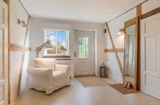 Haus kaufen in 23896 Panten, Panten - Historisches Fachwerkjuwel mit Reetdach - Exklusives Wohnerlebnis