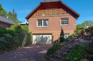 Einfamilienhaus kaufen in 25712 Burg, Burg - Schmuckes Einfamilienhaus mit Balkon, Garage und Garten im Luftkurort Burg (Dithmarschen)