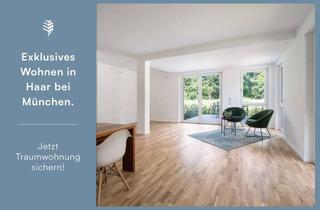 Wohnung kaufen in Willy-Träutlein-Straße, 85540 Haar, Jetzt bezugsfertig! Moderne 2-Zi.-Erdgeschosswohnung mit Terrasse nahe München