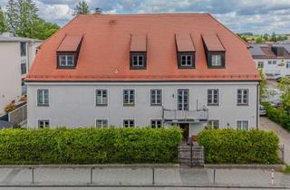 Wohnung kaufen in 85560 Ebersberg, PROVISIONSFREI / Stilvoll sanierte Gartenwohnung im historischen Haus von Ebersberg