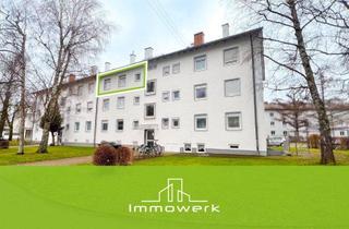 Wohnung kaufen in 87700 Memmingen, Unvermietete 2,5-Zimmerwohnung mit Balkon in zentraler Lage von Memmingen - nähe Klinikum