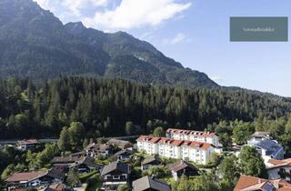 Wohnung kaufen in 82467 Garmisch-Partenkirchen, Vermietete 4,5-Zimmerwohnung mit Bergblick an der idyllischen Loisach - sichere Anlage am Ortsrand