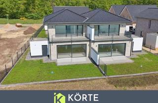 Doppelhaushälfte kaufen in 49770 Herzlake, Exklusives Wohnen direkt am See – Hochwertige Neubau Doppelhaushälfte in Herzlake zu verkaufen!