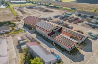 Gewerbeimmobilie kaufen in 87674 Ruderatshofen, Im Alleinauftrag: Hallenkomplex, hohe Deckenhöhen, ca. 2.400 qm, mit PV-Anlage, bei Kaufbeuren