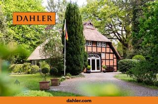 Haus kaufen in 27404 Elsdorf, Außergewöhnliches Reetdachanwesen mit Pferdehaltung in idyllischer Lage