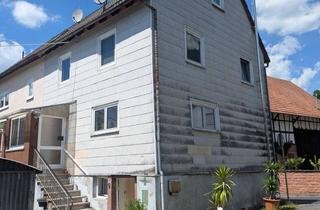 Haus mieten in Edelbacher Straße 65, 63828 Kleinkahl, 5-Zimmer Doppelhaushälfte im Altbau mit Bachlage, Garten & Stellplätzen zu vermieten