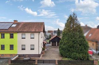 Einfamilienhaus kaufen in Anilinerstraße 14, 67105 Schifferstadt, Doppelhaushälfte mit großem Garten und Regenwasserauffangbecken in Schifferstadt