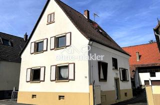 Einfamilienhaus kaufen in Friedrichstr. 53, 76297 Stutensee, Provisionsfrei: Großzügiges und vielseitiges Anwesen mit Wohnhaus, Garten, Garage und Scheune