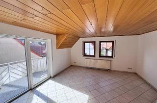 Wohnung kaufen in 68542 Heddesheim, Heddesheim - Sanierte 54 qm Dachgeschosswohnung | Südbalkon | EBK | Carport