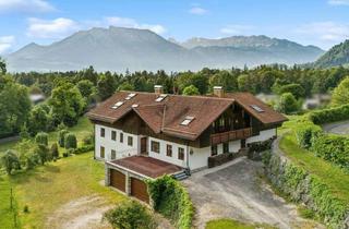 Villa kaufen in 83080 Oberaudorf, Luxuriöse Villa im Alpenstil mit großem, repräsentativem Anwesen in Top-Lage