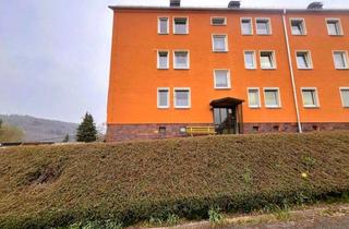 Wohnung kaufen in 07366 Blankenstein, 3-Zimmer-Wohnung mit Garten und Garage – Rentnerpaar als Mieter
