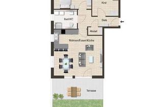 Wohnung kaufen in 73269 Hochdorf, Neubauprojekt in Hochdorf, 3- Zi.-Whg., EG, Terrasse, Gartenanteil, KfW55, Aufzug, Tiefgarage!