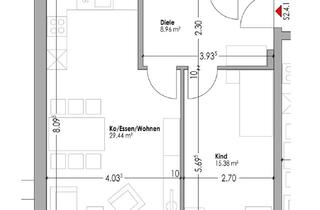 Wohnung mieten in 92421 Schwandorf, Nur mit Wohnberechtigungsschein EK3! Helle 3-Zimmer-Wohnung mit Balkon in Schwandorf