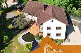 Einfamilienhaus kaufen in 96242 Sonnefeld, Einfamilienhaus mit Einliegerwohnung, Garten und Schwimmteich, in Parknähe am Rande von Coburg