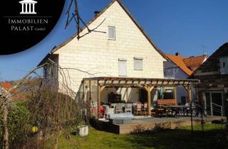 Haus kaufen in 36211 Alheim, 1 Familienhaus für 2 Familien mit Garten und Wintergarten, Werkstatt und Garage