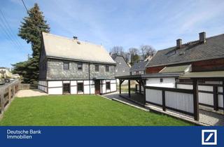 Einfamilienhaus kaufen in Brauereistraße 57, 08237 Steinberg, Stilvolles Fachwerkhaus mit Wohlfühlatmosphäre - Einfamilienhaus mit Kamin in naturnaher Lage