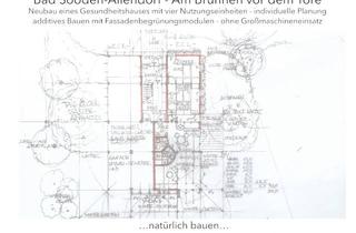 Wohnung kaufen in Gartenstraße 24, 37242 Bad Sooden-Allendorf, Natürlich Bauen baut das Gesundheitshaus in Bad Sooden-Allendorf und bietet eine 60m2 Wohnung an.