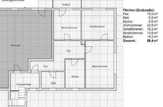 Wohnung mieten in 95359 Kasendorf, Attraktive 3-Zimmer-Wohnung mit Balkon in Kasendorf