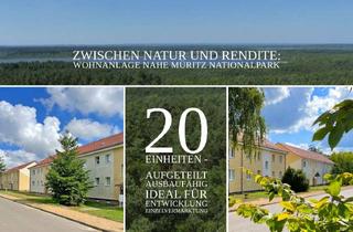 Anlageobjekt in 17219 Ankershagen, 20 Eigentumswohnungen in Ferienregion MV ++ 7 sofort frei – ideal für Entwicklung & Einzelverkauf!