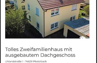 Mehrfamilienhaus kaufen in 74629 Pfedelbach, Pfedelbach - Mehrfamilienhaus in Pfedelbach