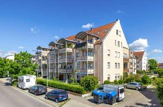 Wohnung kaufen in 86438 Kissing, NEU am Markt: FREIE 2 ZKB-Erdgeschosswohnung mit Garten, Badsanierung in 2019 und TG-Stellplatz