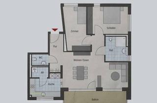 Wohnung kaufen in Wengenstraße 27, 72800 Eningen, Traumhafte 3-Zimmer Eigentumswohnung im Betreuten Wohnen