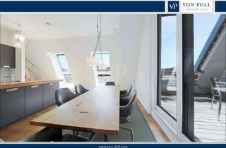 Wohnung mieten in 10711 Wilmersdorf, Beeindruckende Dachgeschosswohnung: Teilmöbliert mit hochwertiger Ausstattung, Kamin und 360° Blick