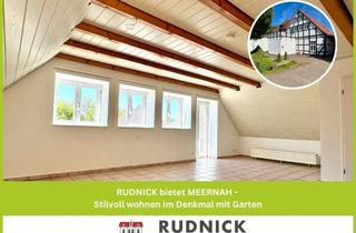 Wohnung mieten in 31515 Wunstorf, RUDNICK bietet MEERNAH - Stilvoll wohnen im Denkmal mit Garten