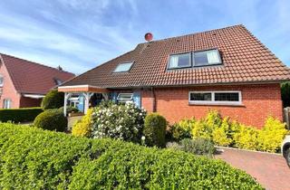 Haus kaufen in 26736 Krummhörn, Krummhörn! Charmantes Zweifamilienhaus in Pewsum – saniert, mit Garten, Garage & viel Potenzial