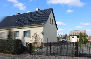 Doppelhaushälfte kaufen in 04886 Großtreben, Platz für das Wesentliche Gepflegte Doppelhaushälfte mit Garten in Großtreben