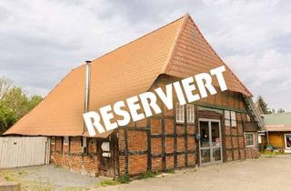 Haus kaufen in 27628 Uthlede, RESERVIERT: Ein Zuhause mit Seele - Fachwerkcharme, Gartenglück & sichere Einnahmen unter einem Dach