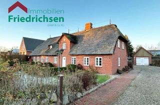 Haus kaufen in 25926 Ladelund, Großzügiges Reetdachhaus mit vielseitigen Nutzungsmöglichkeiten