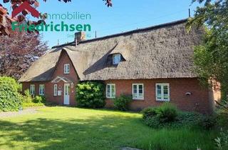 Haus kaufen in 25926 Ladelund, Großzügiges Reetdachhaus mit vielseitigen Nutzungsmöglichkeiten