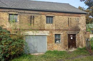 Haus kaufen in Dorfstr. 31, 14778 Roskow, ausbaufähige historische Scheune zum Wohnen & Arbeiten