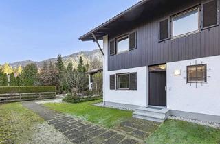 Doppelhaushälfte kaufen in 83727 Schliersee, Wohlfühlwohnen in den Bergen – charmante Doppelhaushälfte mit Garten und Bergblick