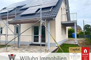 Haus mieten in 04838 Zschepplin, Wohnen wie im Haus! Garage und Stellplatz | hochwertige Ausstattung | Fußbodenheizung