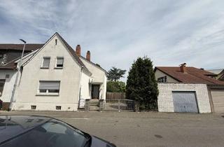 Einfamilienhaus kaufen in Jägerstraße, 68519 Viernheim, Einfamilienhaus mit Garage und großem Garten - renovierungsbedürftig mit viel Potenzial