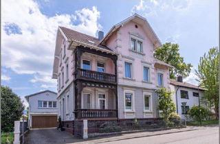 Villa kaufen in 77855 Achern, Elegante Altbau-Stadtvilla mit 3 Wohnungen / Praxis. 125 Jahre erstklassig!