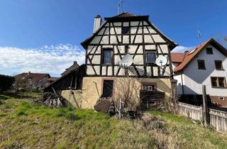 Einfamilienhaus kaufen in 76703 Kraichtal, Denkmalgeschütztes, charmantes Einfamilienhaus, perfekt für Hand- und Heimwerker!