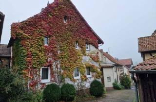 Einfamilienhaus kaufen in 97633 Aubstadt, Schnuffiges Einfamilienhaus + Garten mit Gartenhaus in 97633 Aubstadt-Gollmuthhausen Bad Neustadt (21 km) und Bad Königshofen (11 km) (ID 10075)
