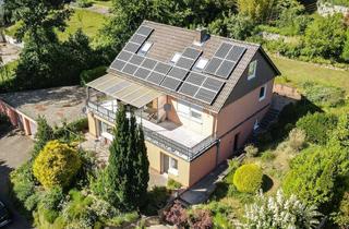 Wohnung kaufen in 64711 Erbach, Große ETW mit Garten und Garagen in absolut ruhiger, sonniger Süd-West-Lage nahe Erbach!