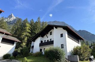 Wohnung kaufen in 82481 Mittenwald, Potentialreiches Appartement im 1. Obergeschoss mit Loggia im Urlaubsparadies- Panoramabergblick